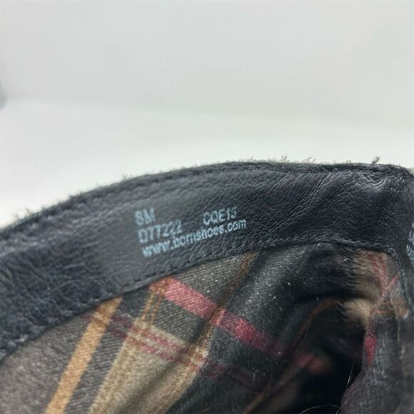 Born Women's Abby Gray Ankle Booties Size 8M Casual Zip Block Heel Fall - Picture 13 of 13